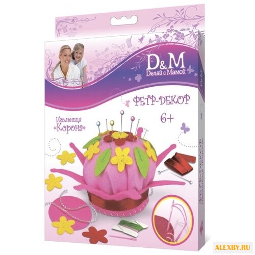 D&M Фетр-декор Игольница Корона