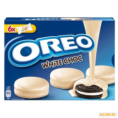 Печенье Oreo SNOWY ENROBED с