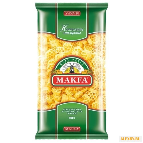 Макфа Макароны Цветочки 450 г