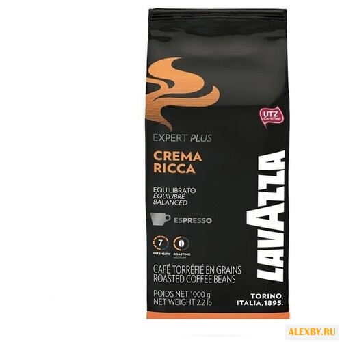 Кофе в зернах Lavazza Crema Ricca