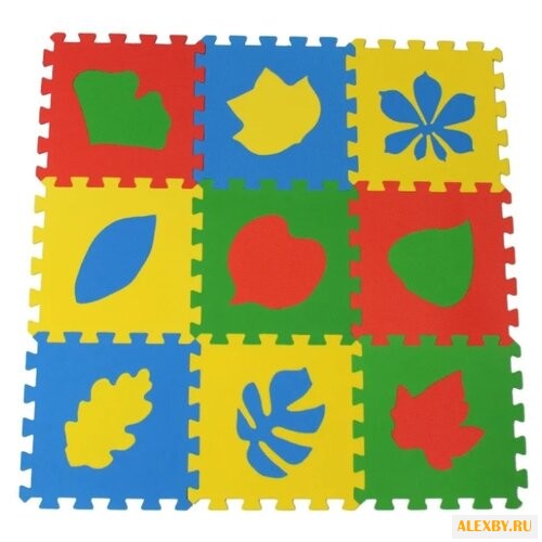 Коврик-пазл ЭкоПолимеры Листья