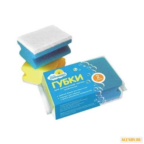 Губка для посуды Чисто Солнышко
