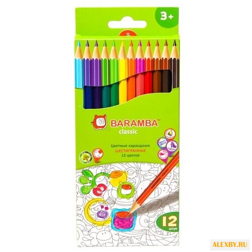 BARAMBA Цветные карандаши