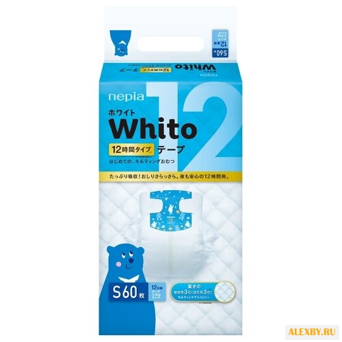 Nepia подгузники Whito 12 часов
