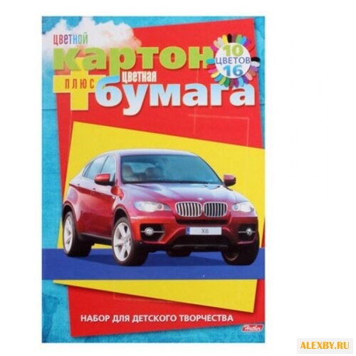 Набор цветного картона и