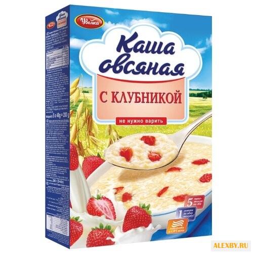 Увелка Каша овсяная быстрого