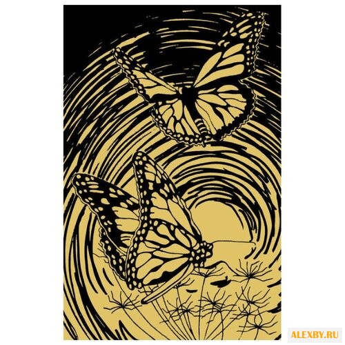Гравюра Reeves Бабочки PPCFM9
