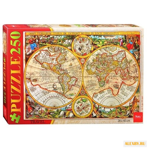 Пазл Hatber Старинная карта