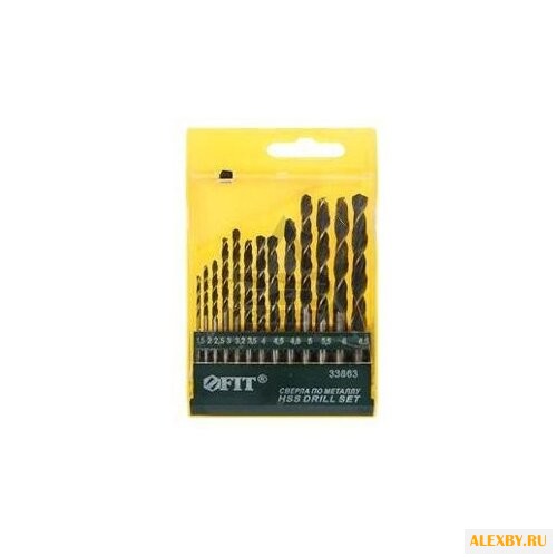 Набор сверл FIT 33863