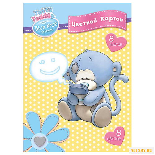 Цветной картон Tatty Teddy