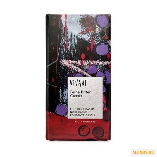 Шоколад Vivani темный с черной