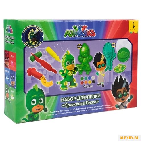 Масса для лепки РОСМЭН Герои в
