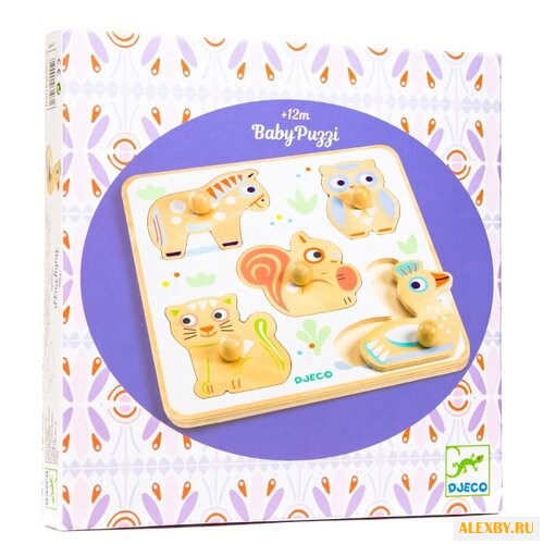 Рамка-вкладыш DJECO Пуззи