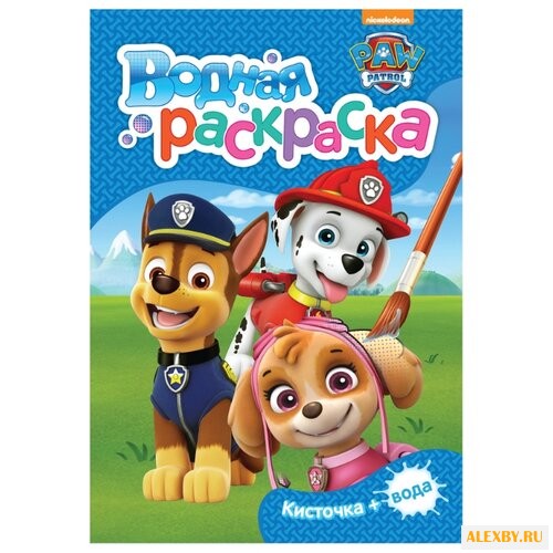 РОСМЭН Водная раскраска мини.