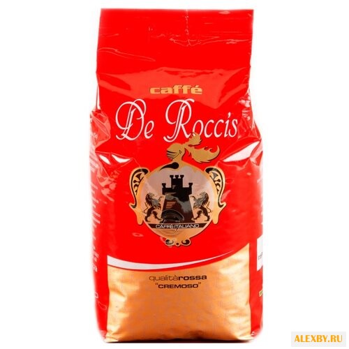 Кофе в зернах De Roccis Rossa