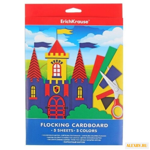 Картон бархатный Erich Krause