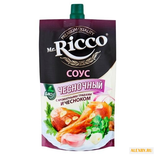 Соус Mr.Ricco Чесночный 210 г