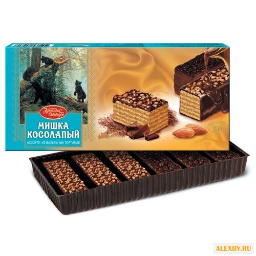 Торт Красный Октябрь Мишка