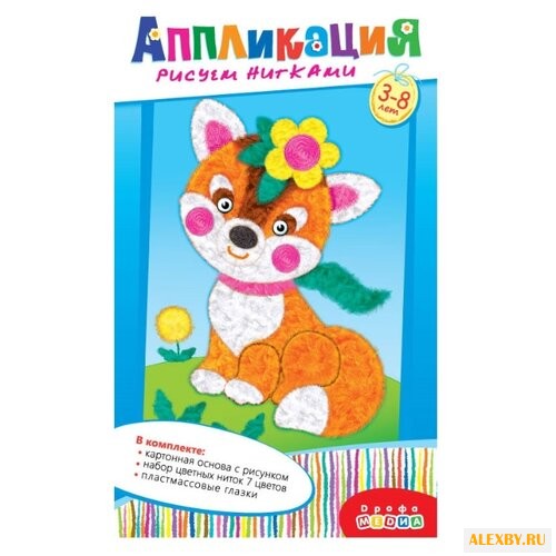 Дрофа-Медиа Рисуем нитками.