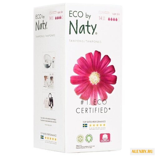Naty тампоны Super Plus с