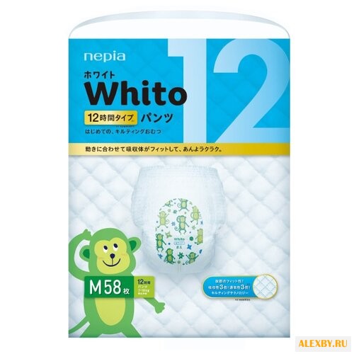 Nepia трусики Whito 12 часов M