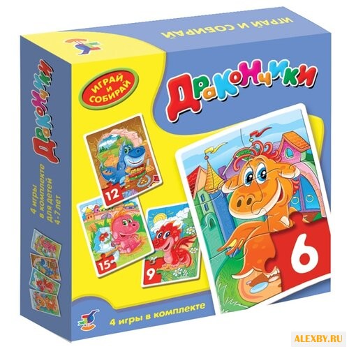 Набор пазлов Дрофа-Медиа Играй