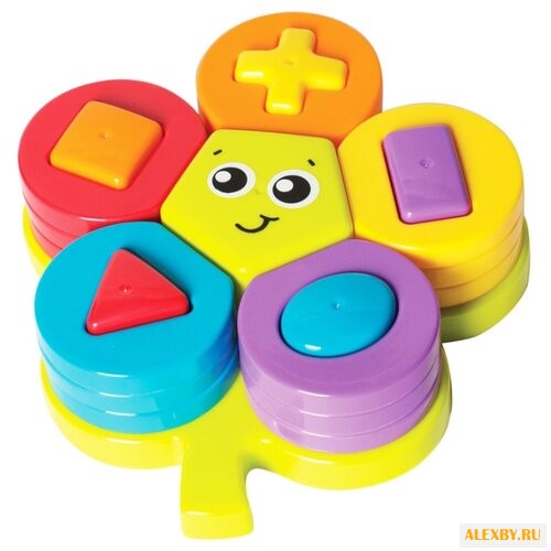 Пирамидка-сортер Playgro Цветок