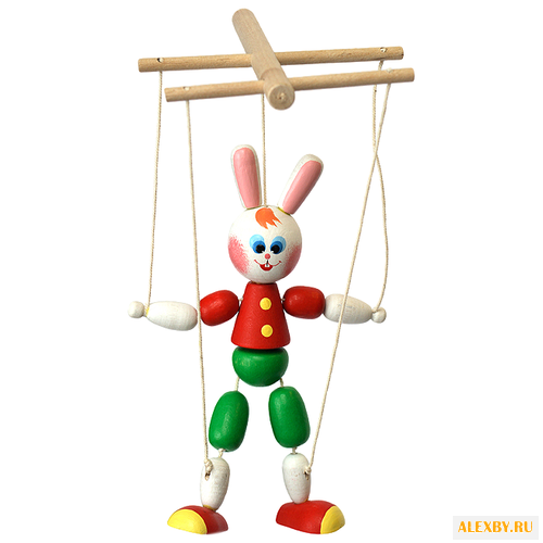 КЛИМО Кукла Марионетка Зайчик СМ3