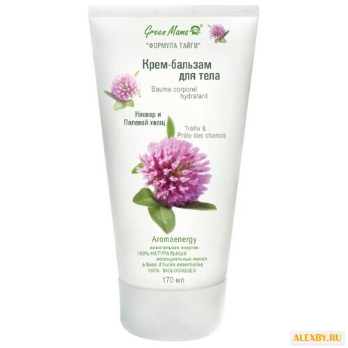 Крем для тела Green Mama Клевер