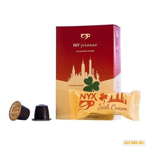 Кофе в капсулах NYXpresso Irish