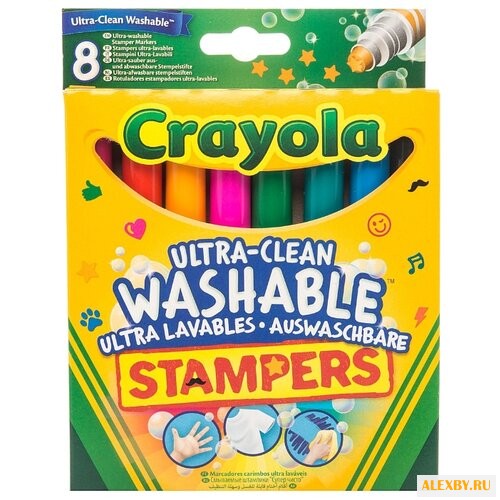 Crayola Фломастеры-штампы
