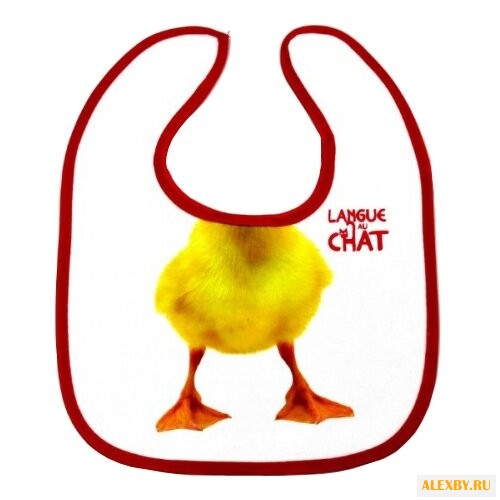 Бусинка Нагрудник на липучке