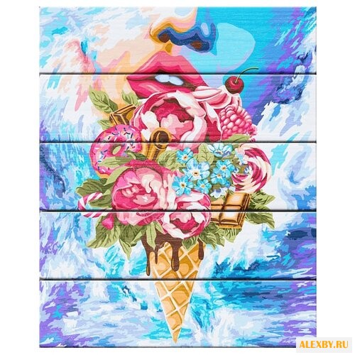 DALI Картина по номерам Сладкий