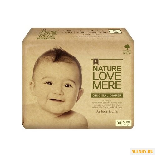 Nature love mere подгузники