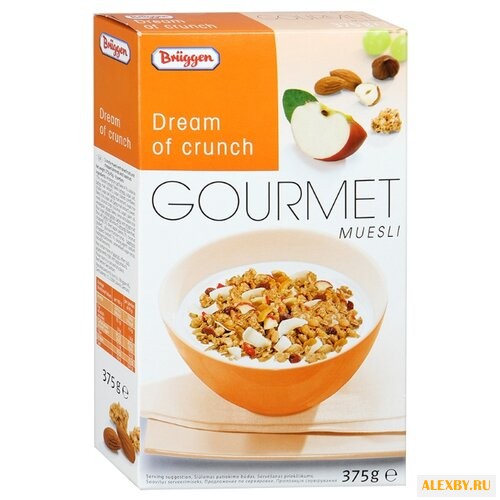 Мюсли Bruggen Gourmet хрустящие