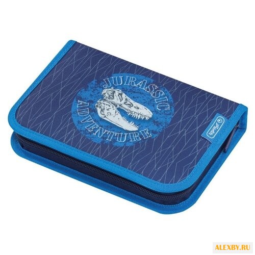 Herlitz Пенал Blue Dino 50014385