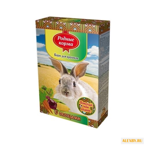 Корм для кроликов Родные корма