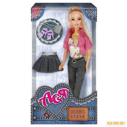 Кукла Toys Lab Ася Джинсовый