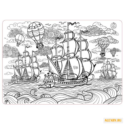 ЯиГрушка Коврик-раскраска