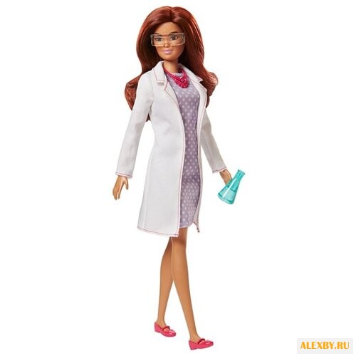 Кукла Barbie Учёный с колбой