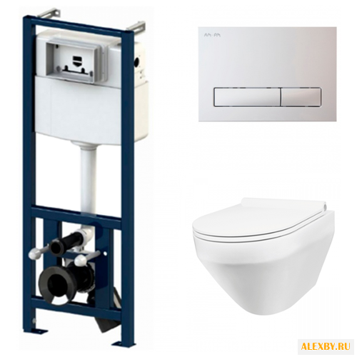 Унитаз с инсталляцией AM.PM