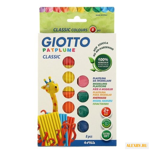 Пластилин GIOTTO Patplume