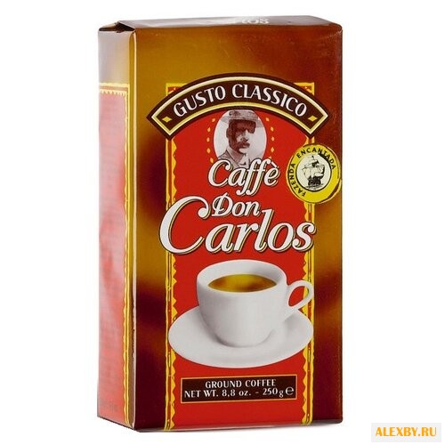 Кофе молотый Carraro don carlos