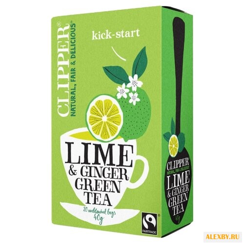 Чай зеленый Clipper Organic