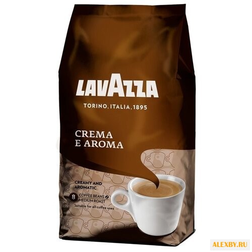 Кофе в зернах Lavazza Crema e