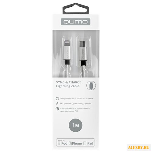 Кабель Qumo USB - Lightning MFI