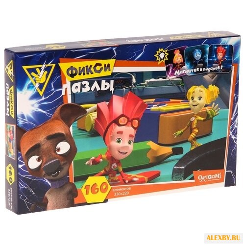 Пазл Origami Фиксики Файер