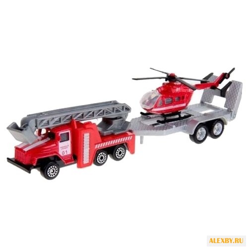 Набор машин ТЕХНОПАРК Пожарная