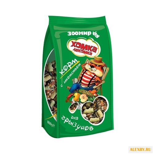 Корм с лакомством для грызунов