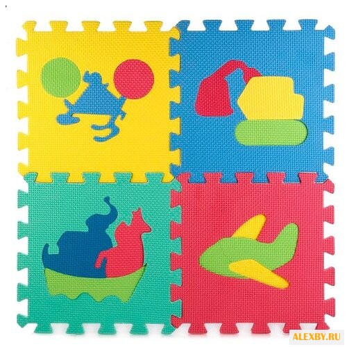 Коврик-пазл Играем вместе